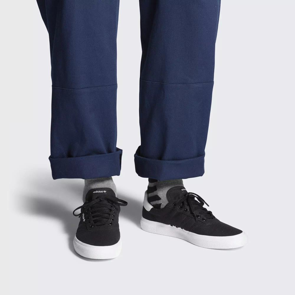 Adidas 3MC Vulc Tenis Negros Para Mujer (MX-40729)